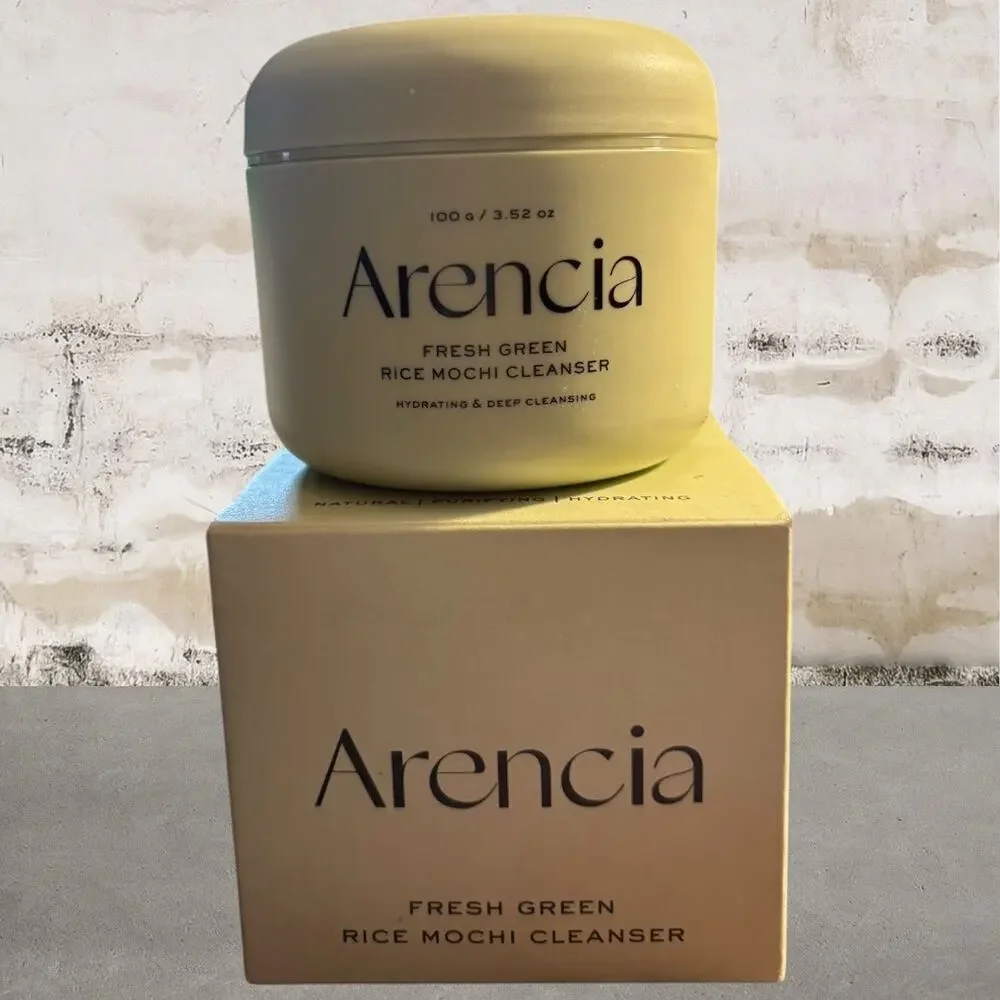 Arencia Fresh Green Rice Mochi Foaming Cleanser NIB